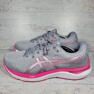Asics Women's Gel-Cumulus 24 Running Shoes Sheet Rock Pink Glo Size 10